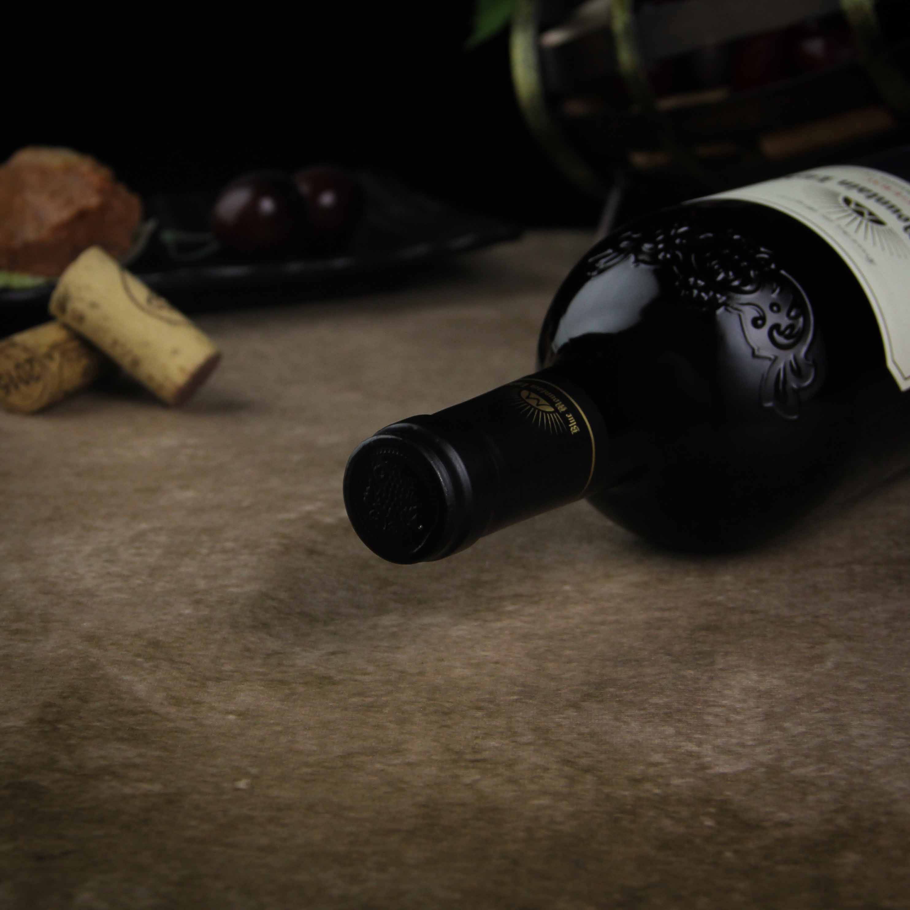 法国蓝山之光贝尔热拉克红葡萄酒