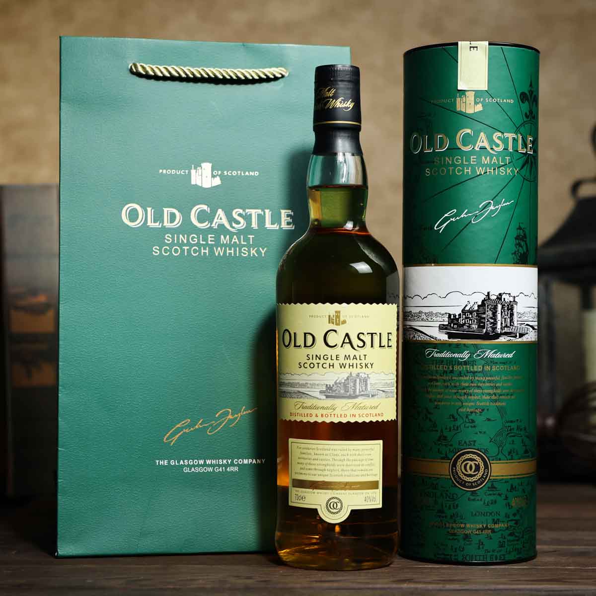 英国苏格兰老城堡单一麦芽威士忌