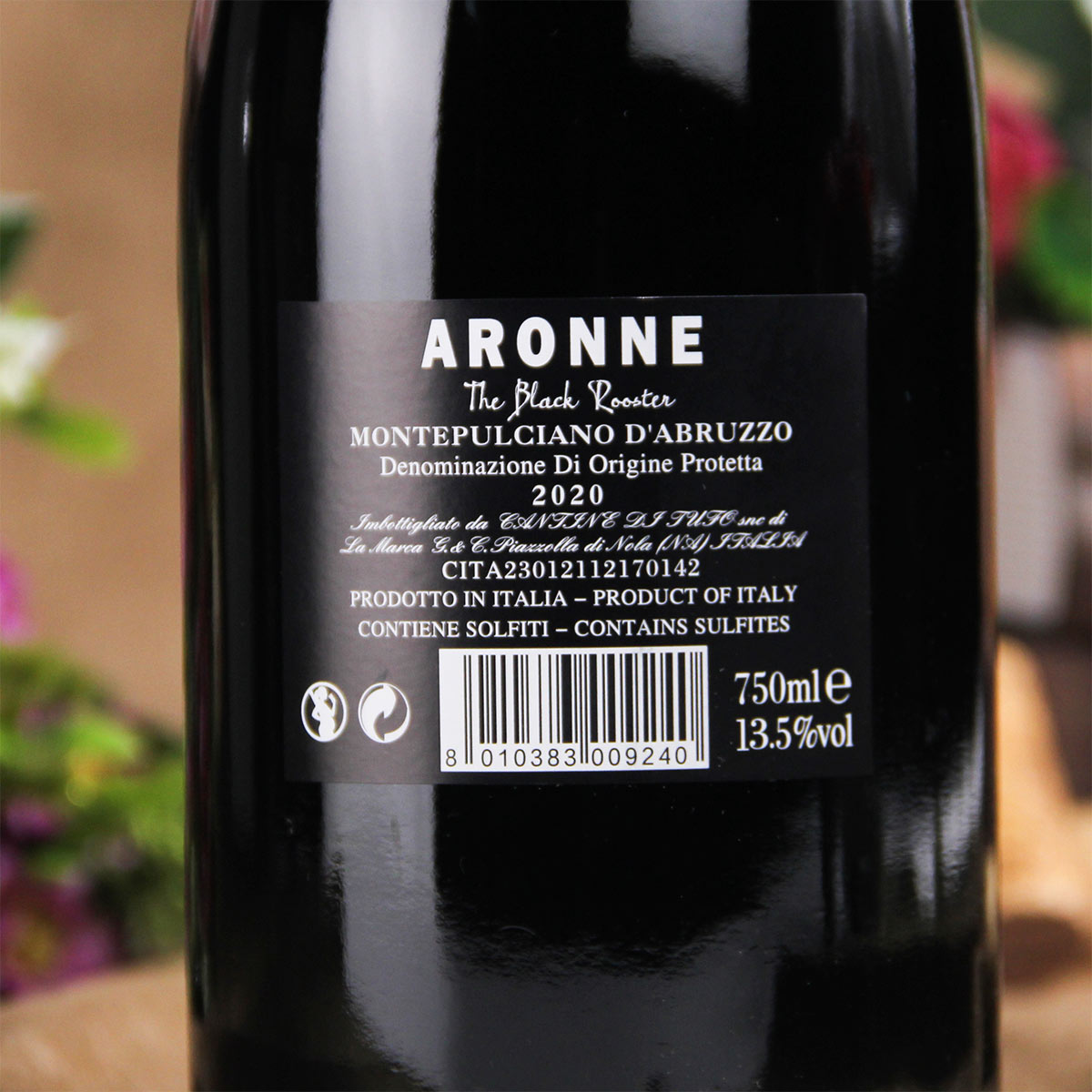意大利阿布鲁左阿罗尼黑公鸡酒庄Aronne-阿罗尼黑公鸡干红葡萄酒